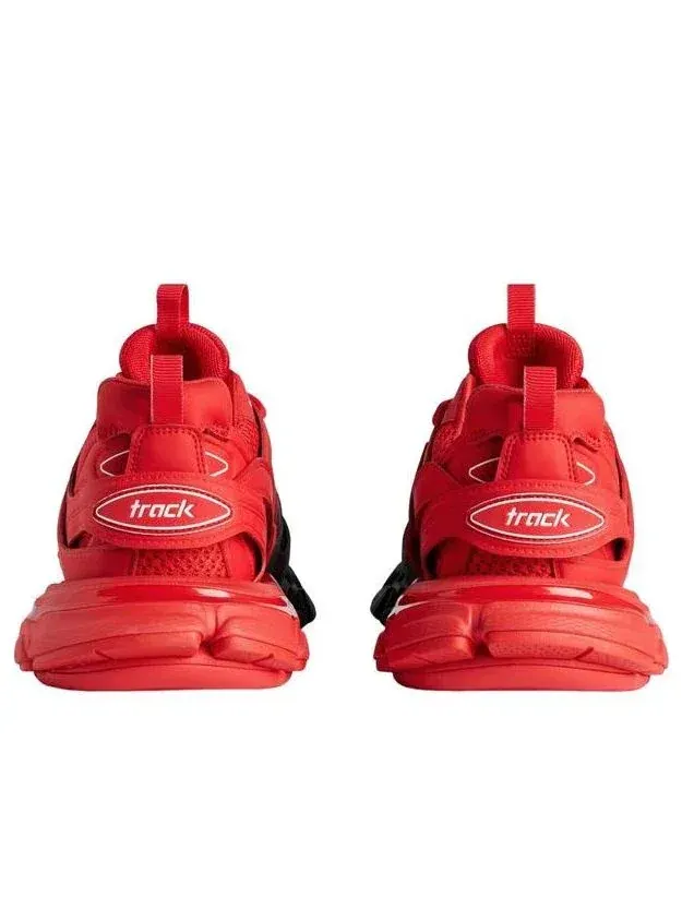 Кроссовки Balenciaga Track Gradient 'Red Black' — изображение 3 из 5, красный