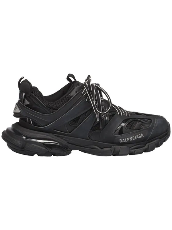 Кроссовки track trainer 'triple black' Balenciaga — изображение 2 из 4, черный