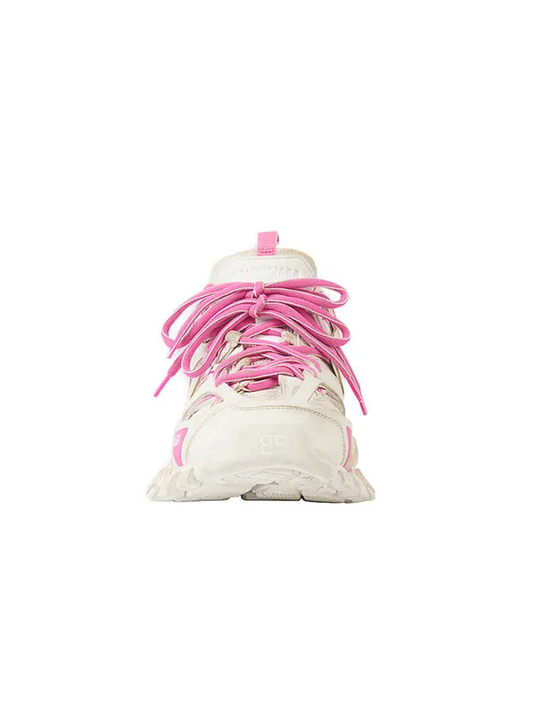 Кроссовки track sneaker 'white fluo pink' Balenciaga — изображение 4 из 4, розовый/белый