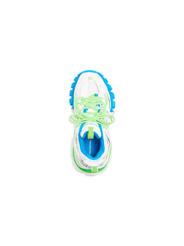 Кроссовки track sneaker 'white green' Balenciaga — изображение 3 из 4, белый зеленый