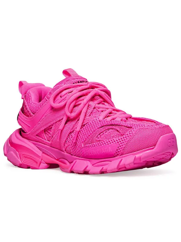Кроссовки track sneakers 'pink' Balenciaga — изображение 3 из 4, розовый/черный