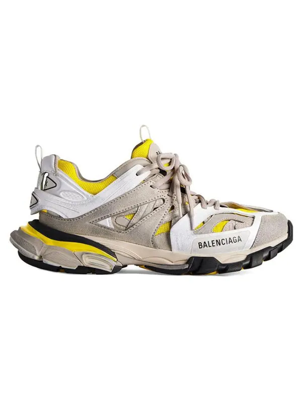 Кроссовки track sneakers 'yellow white beige' Balenciaga — изображение 3 из 4