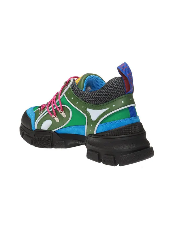 Кроссовки flashtrek 'green blue' Gucci — изображение 4 из 4, зеленый/синий