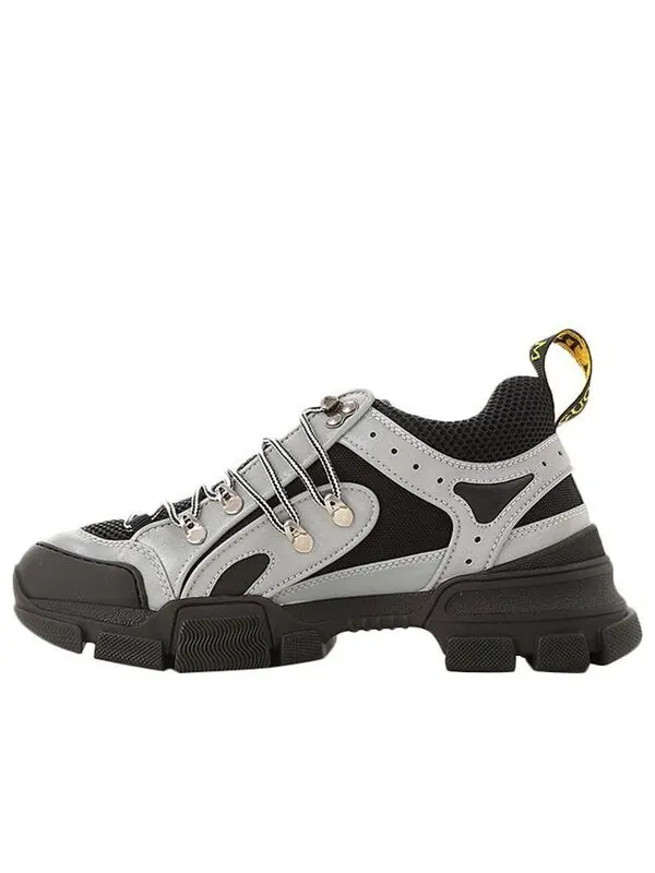 Кроссовки flashtrek 'reflective grey' Gucci — изображение 1 из 4, серый/черный
