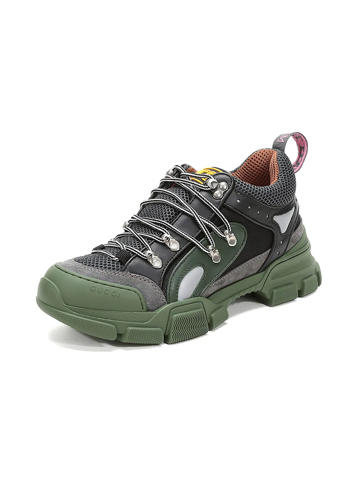 Gucci Flashtrek 'Green Black' — изображение 3 из 5, зеленый/черный