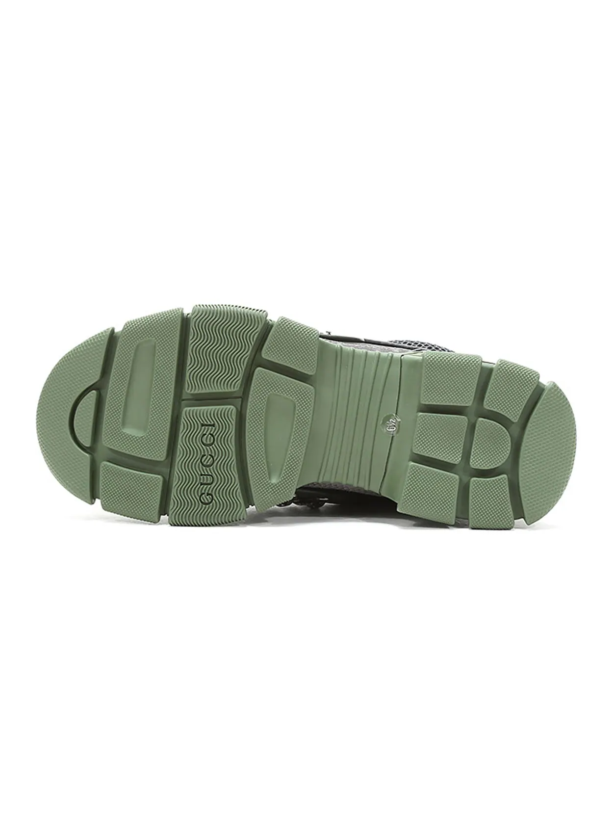 Кроссовки Gucci Flashtrek 'Green Black' — изображение 5 из 5, зеленый