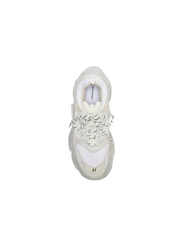 Кроссовки triple s 'white clear sole' Balenciaga — изображение 3 из 4, белый
