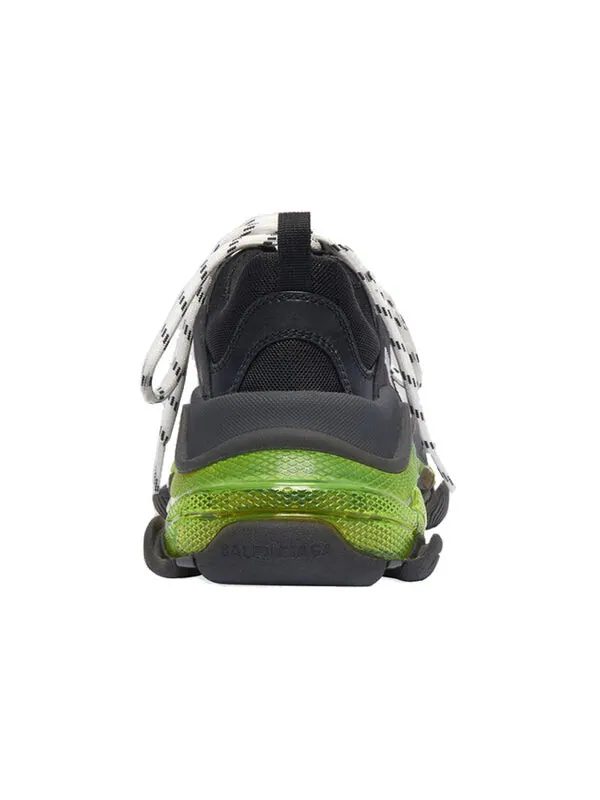 Кроссовки triple s 'black yellow fluo' Balenciaga — изображение 4 из 4, черный/зеленый
