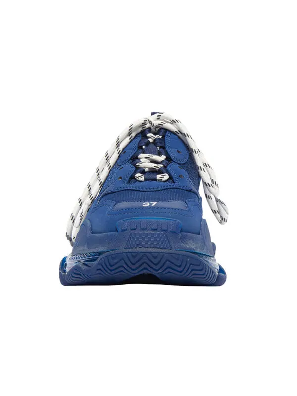 Кроссовки triple s 'clear sole navy' Balenciaga — изображение 3 из 4, темно-синий