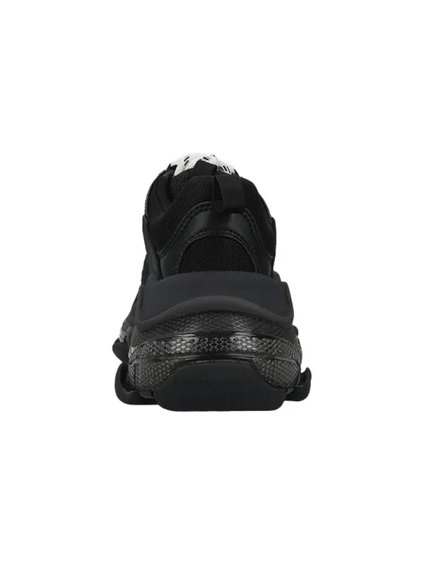 Кроссовки triple s sneaker 'clear sole - black' Balenciaga — изображение 4 из 4, черный/белый