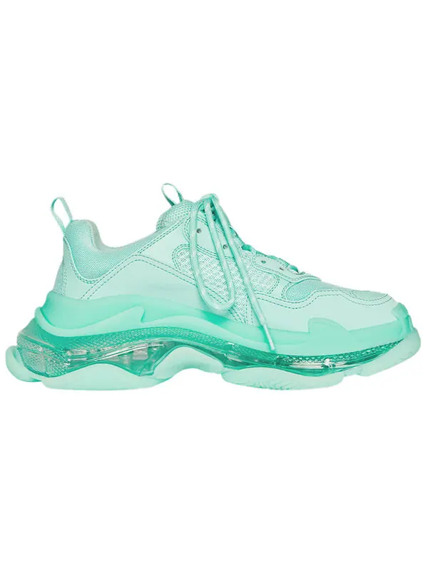 Кроссовки triple s sneaker 'clear sole - mint' Balenciaga — изображение 2 из 4, мята
