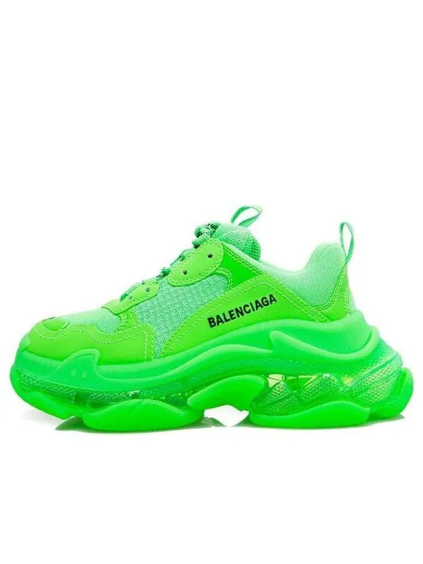 Кроссовки triple s sneaker 'green' Balenciaga — изображение 1 из 4, зеленый