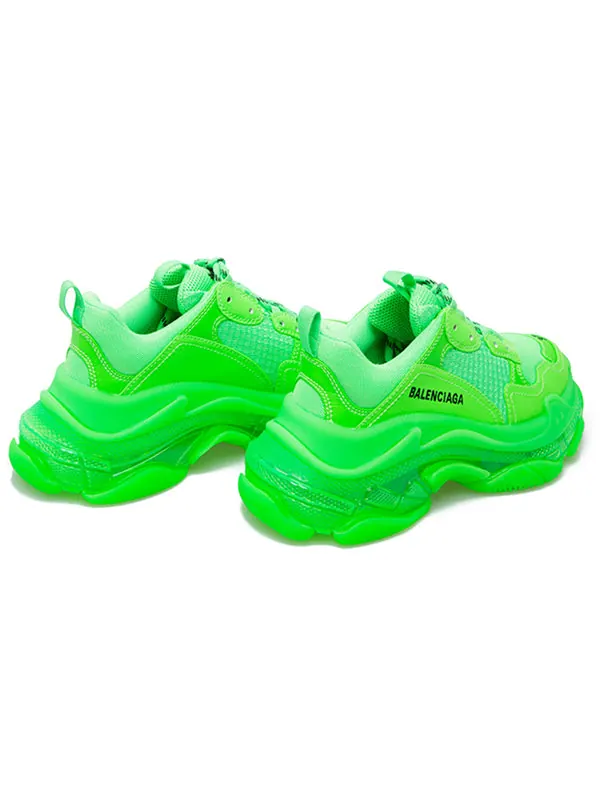 Кроссовки triple s sneaker 'green' Balenciaga — изображение 3 из 4, зеленый
