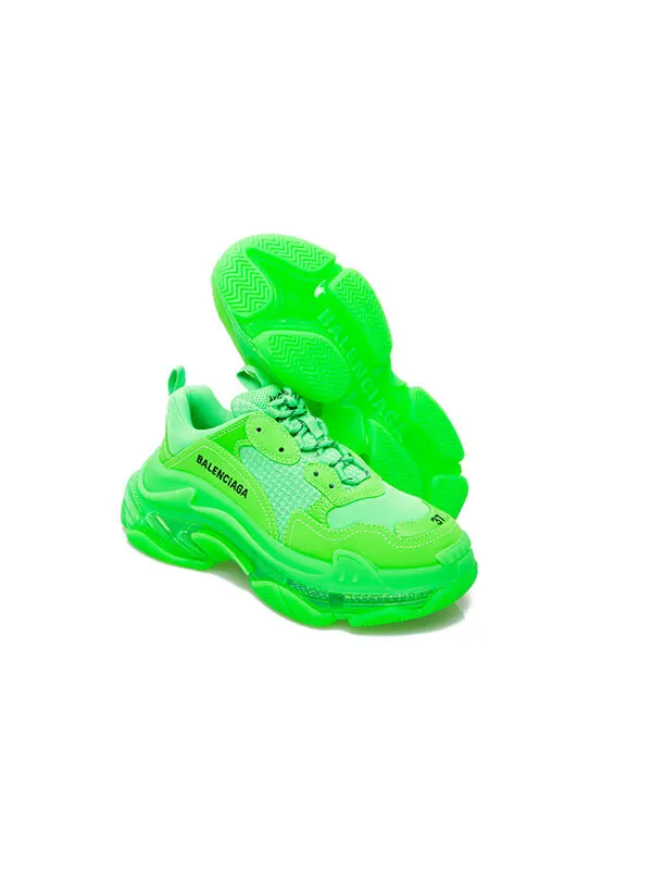Кроссовки triple s sneaker 'green' Balenciaga — изображение 4 из 4, зеленый