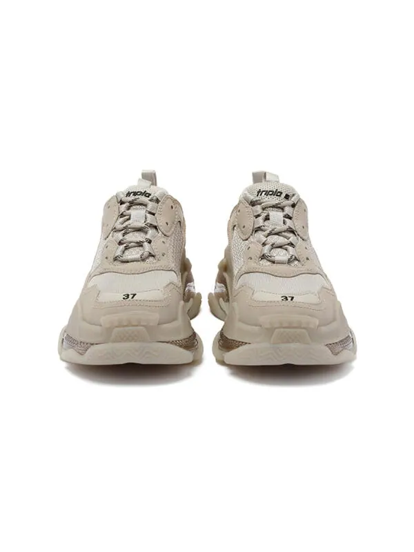 Кроссовки triple s sneaker 'clear sole - beige' Balenciaga — изображение 4 из 4, белый