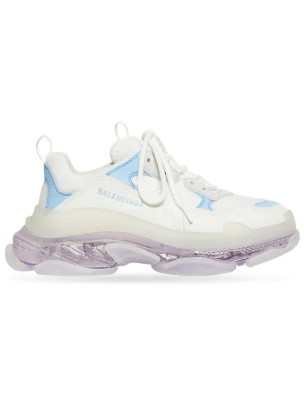 Кроссовки triple s 'clear sole - light blue purple' Balenciaga — изображение 2 из 4