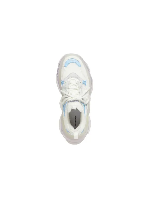 Кроссовки triple s 'clear sole - light blue purple' Balenciaga — изображение 3 из 4