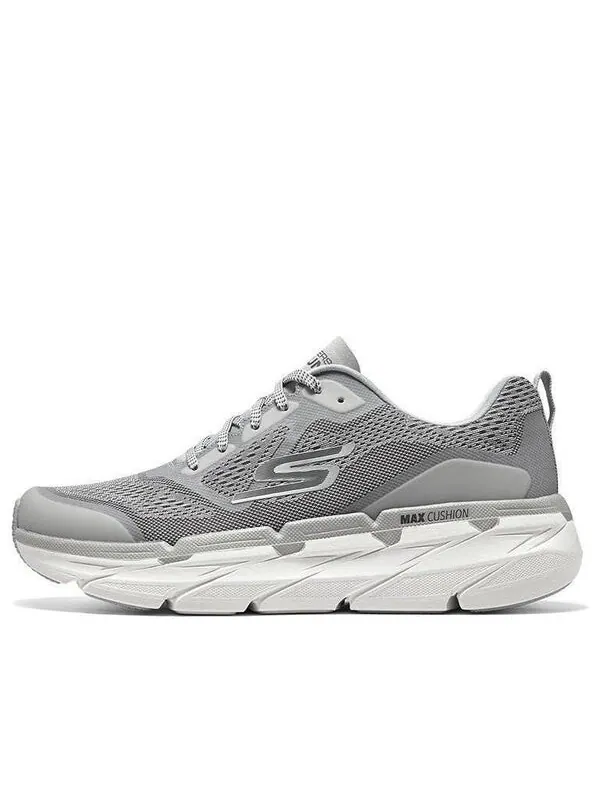 Кроссовки max cushioning 'grey white' Skechers — изображение 1 из 4, серый/белый