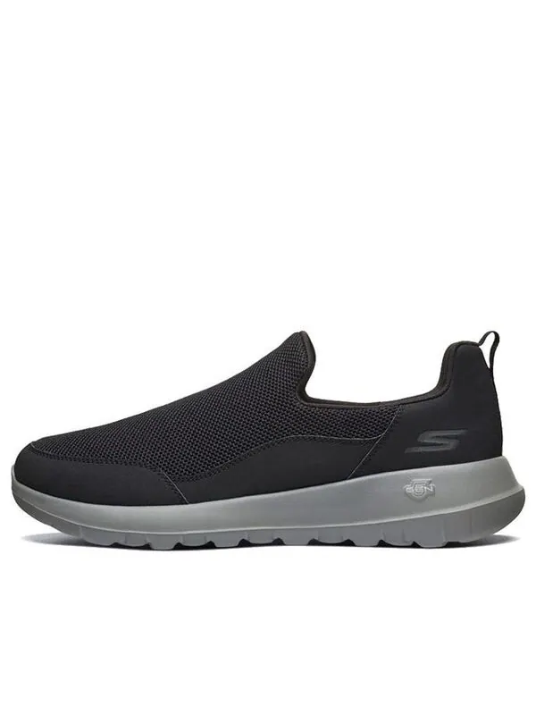 Кроссовки go walk max black/grey Skechers — изображение 1 из 4, черный/серый