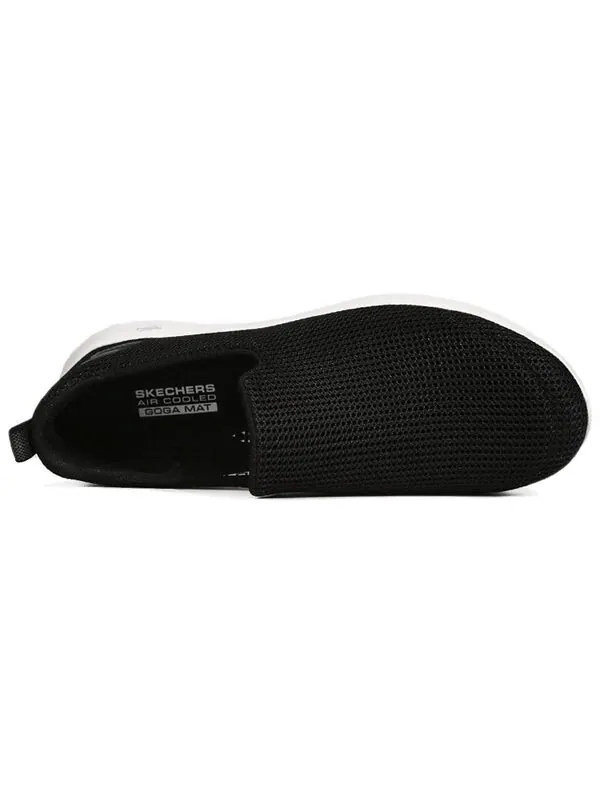 Тапочки go walk black slip-on Skechers — изображение 4 из 4, черный