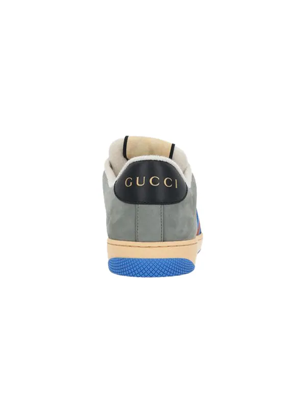 Кроссовки gg screener 'gg canvas - grey blue' Gucci — изображение 4 из 4, серый/синий/коричневый
