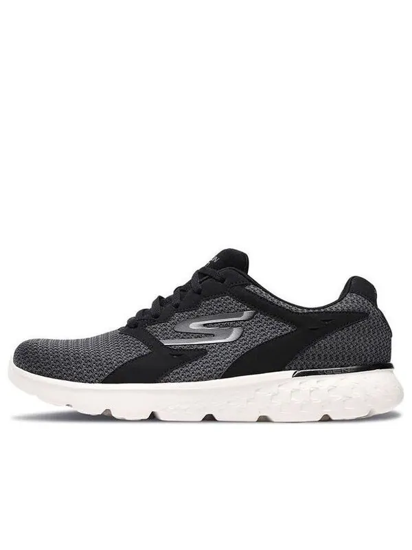 Кроссовки go 400 low-top 'black white grey' Skechers — изображение 1 из 4, черный/белый