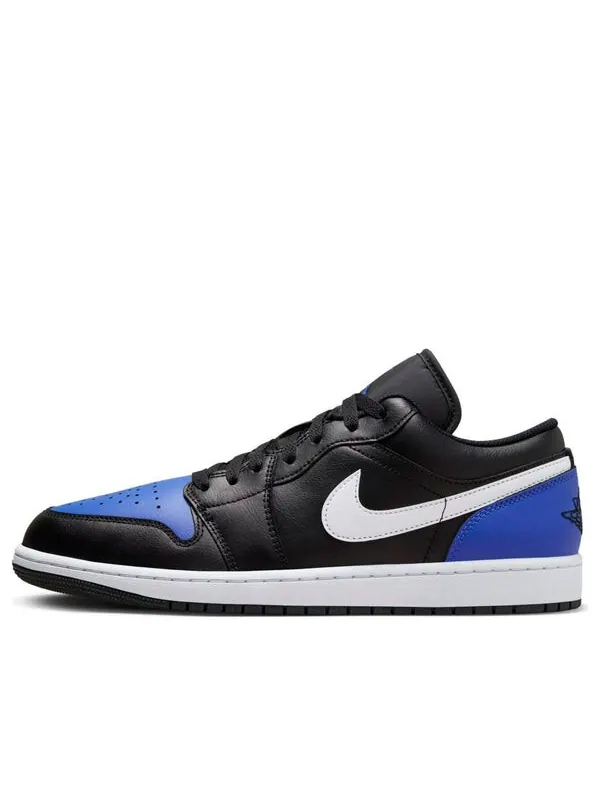 Кроссовки 1 low 'black royal toe' Air Jordan — изображение 1 из 4, черный/белый