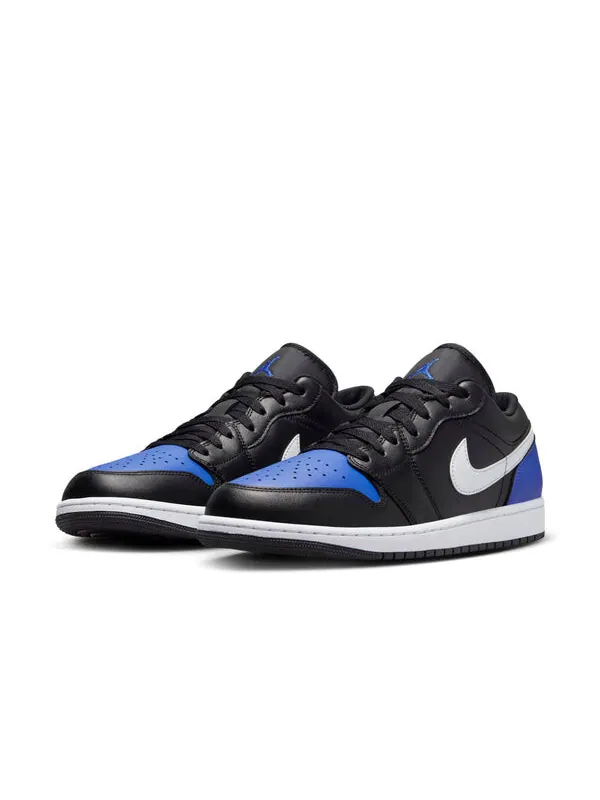 Кроссовки 1 low 'black royal toe' Air Jordan — изображение 3 из 4, черный/белый