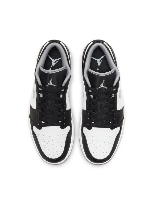 Кроссовки Air Jordan 1 Low 'Black White Grey' — изображение 4 из 4, черный/серый-белый
