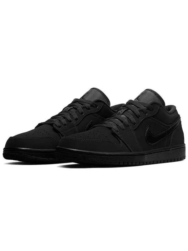 Кроссовки 1 низкие Air Jordan — изображение 3 из 4, черный