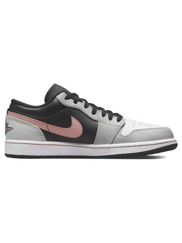 Кроссовки 1 низкие Air Jordan — изображение 2 из 4, черный//серый/белый