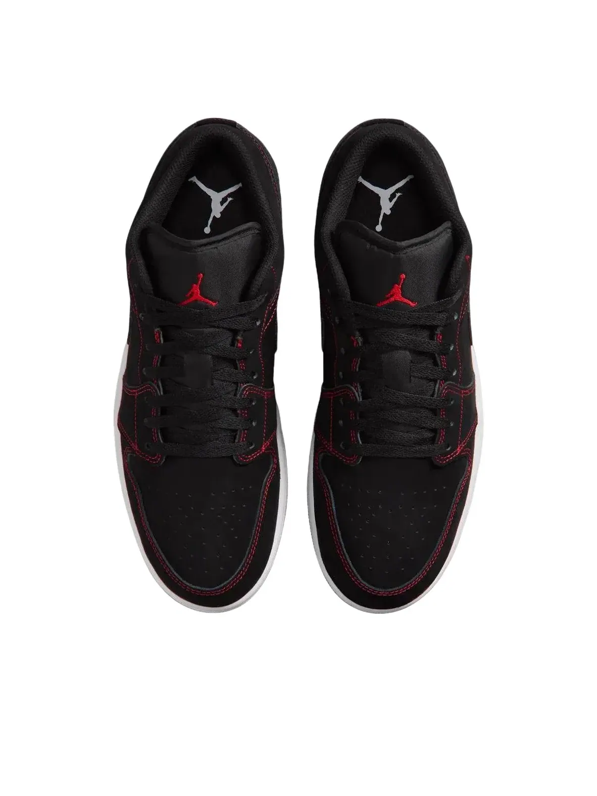 Мужские кроссовки с кожаным верхом Air Jordan 1 Low Bloodline — изображение 4 из 6, черный