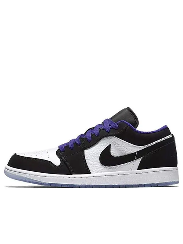 Кроссовки 1 ретро низкие Air Jordan — изображение 1 из 4, белый/черный/темный