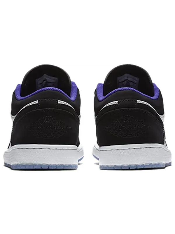 Кроссовки 1 ретро низкие Air Jordan — изображение 3 из 4, белый/черный/темный