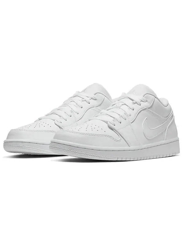 Кроссовки 1 низкие Air Jordan — изображение 2 из 4, белый