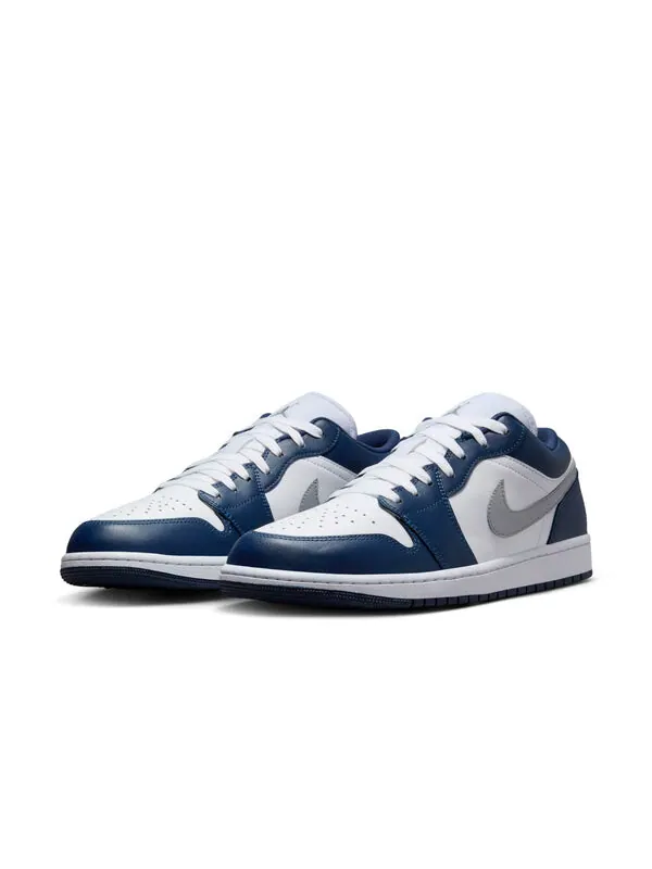 Кроссовки 1 low se Air Jordan — изображение 2 из 4, белый/серый/темно-синий