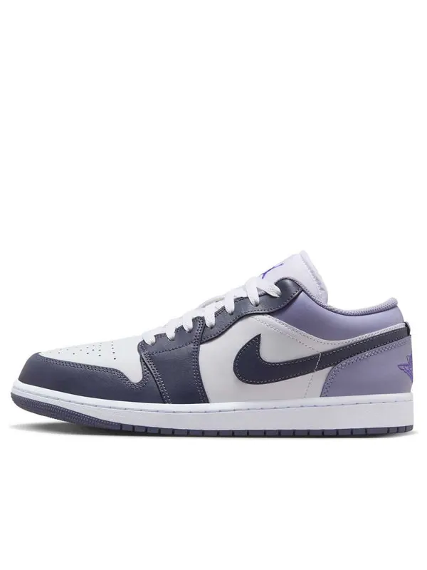 Кроссовки 1 low 'white purple' Air Jordan — изображение 1 из 4, белый/фиолетовый