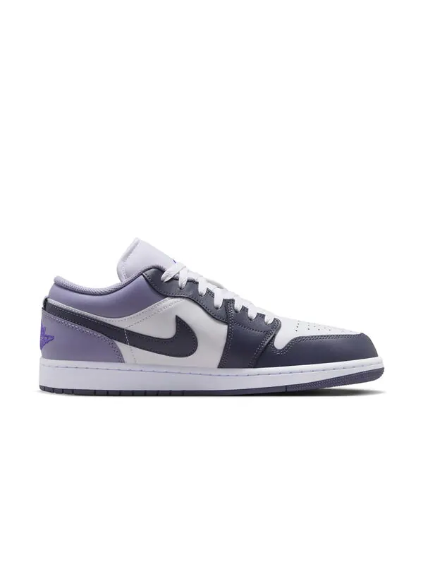 Кроссовки 1 low 'white purple' Air Jordan — изображение 2 из 4, белый/фиолетовый