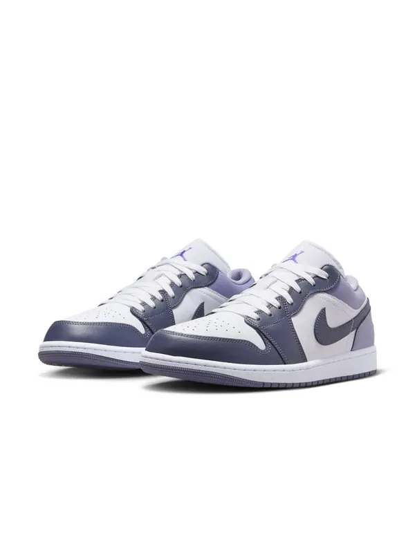 Кроссовки 1 low 'white purple' Air Jordan — изображение 3 из 4, белый/фиолетовый
