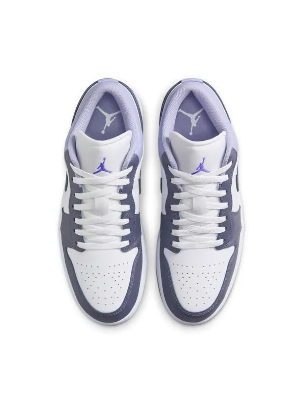 Кроссовки 1 low 'white purple' Air Jordan — изображение 4 из 4, белый/фиолетовый