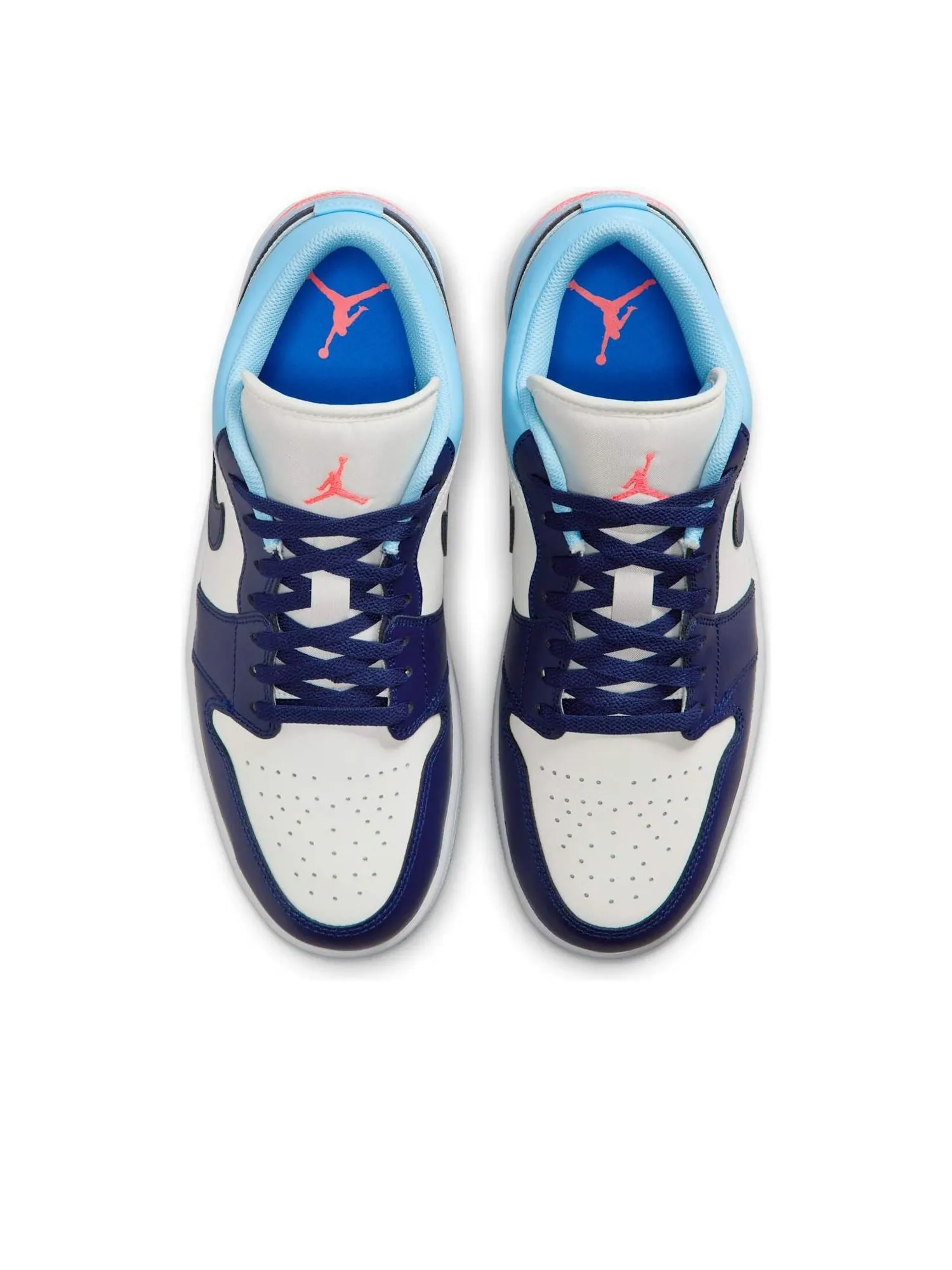 Кроссовки Air Jordan 1 Low 'Blue Chill' — изображение 2 из 6, синий