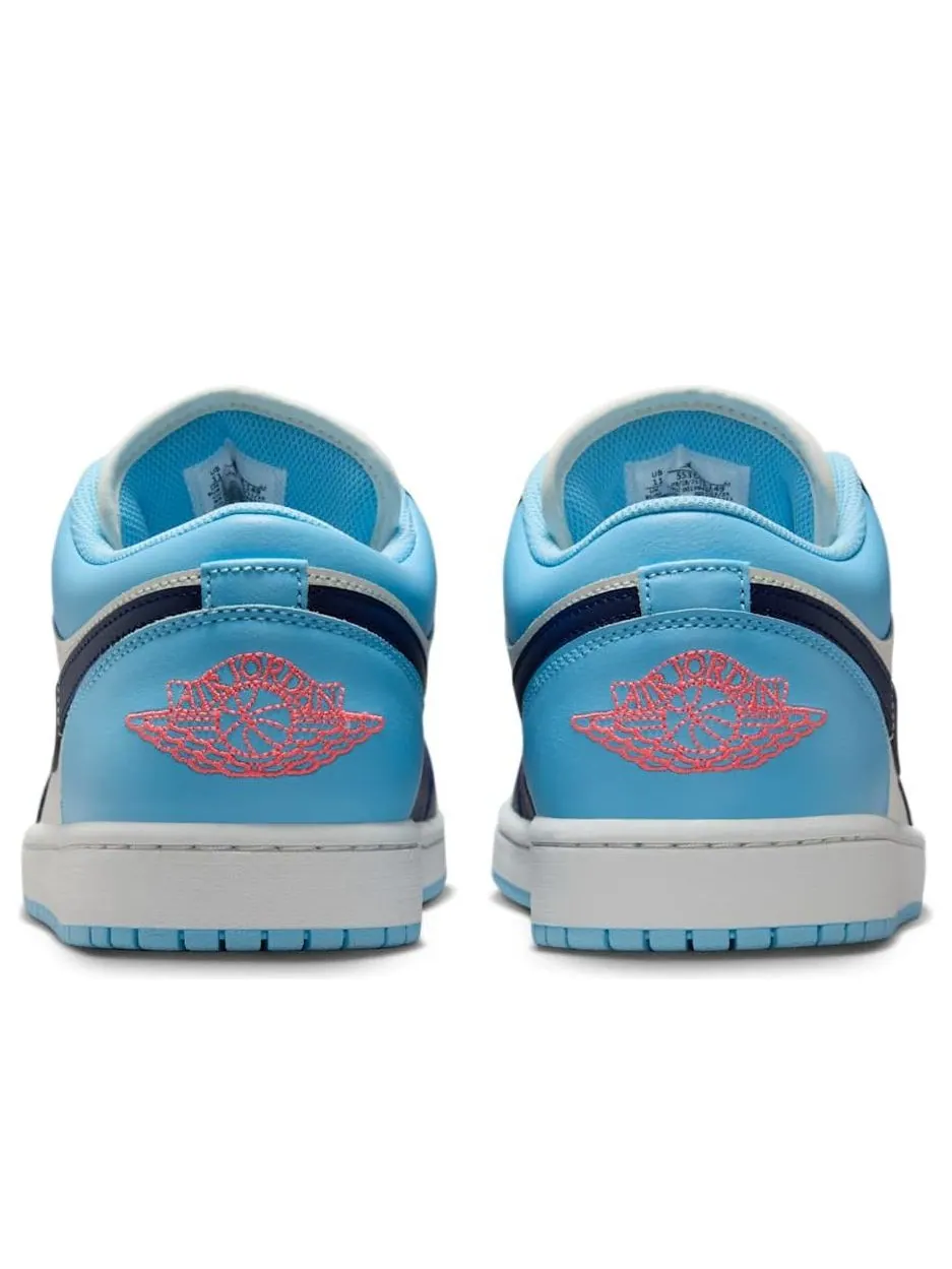 Кроссовки Air Jordan 1 Low 'Blue Chill' — изображение 3 из 6, синий
