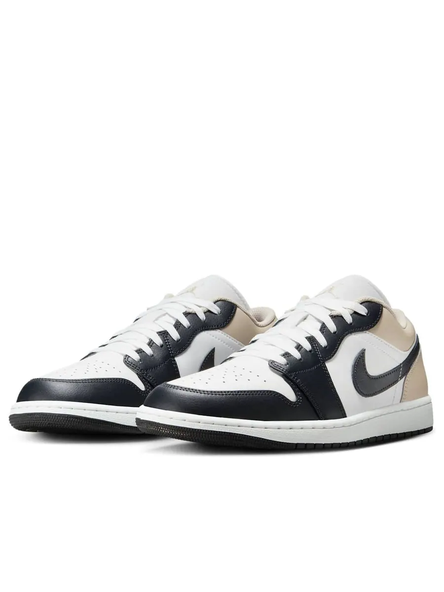 Кроссовки Air Jordan 1 Low 'Rattan' — изображение 3 из 6, бежевый