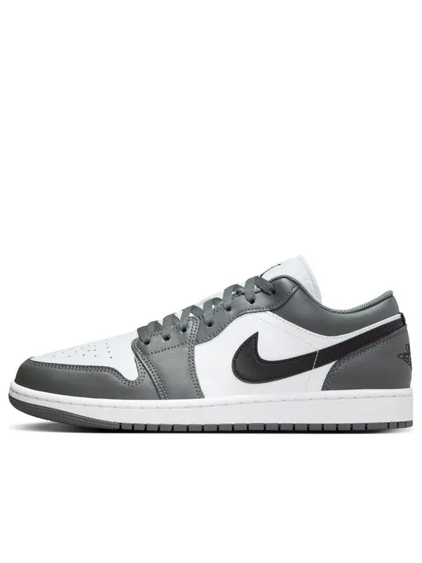 Кроссовки 1 низкие Air Jordan — изображение 1 из 4, серый/белый/черный