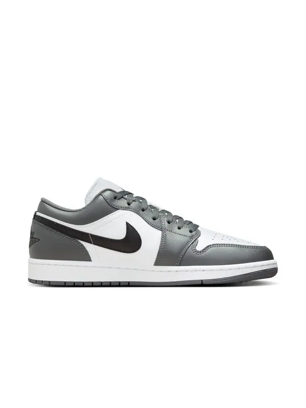 Кроссовки 1 низкие Air Jordan — изображение 2 из 4, серый/белый/черный