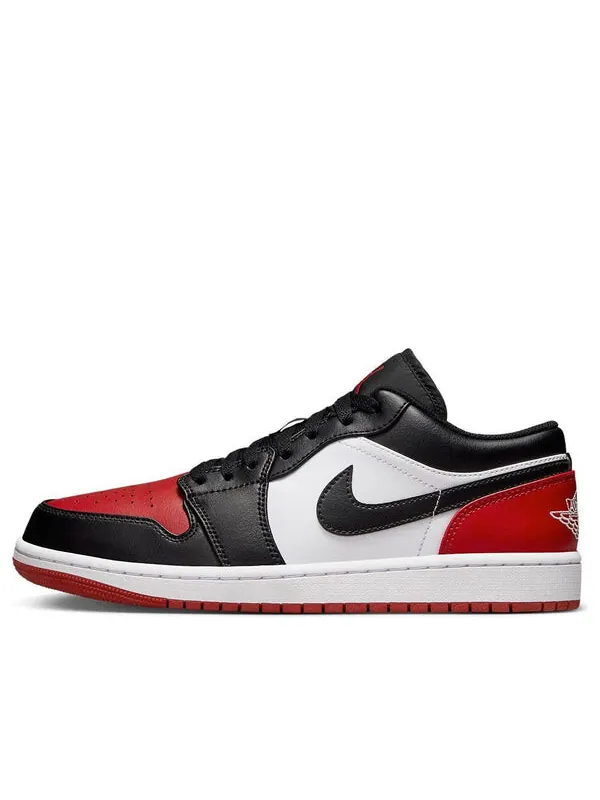 Кроссовки 1 низкие Air Jordan — изображение 1 из 4, белый/черный-красный