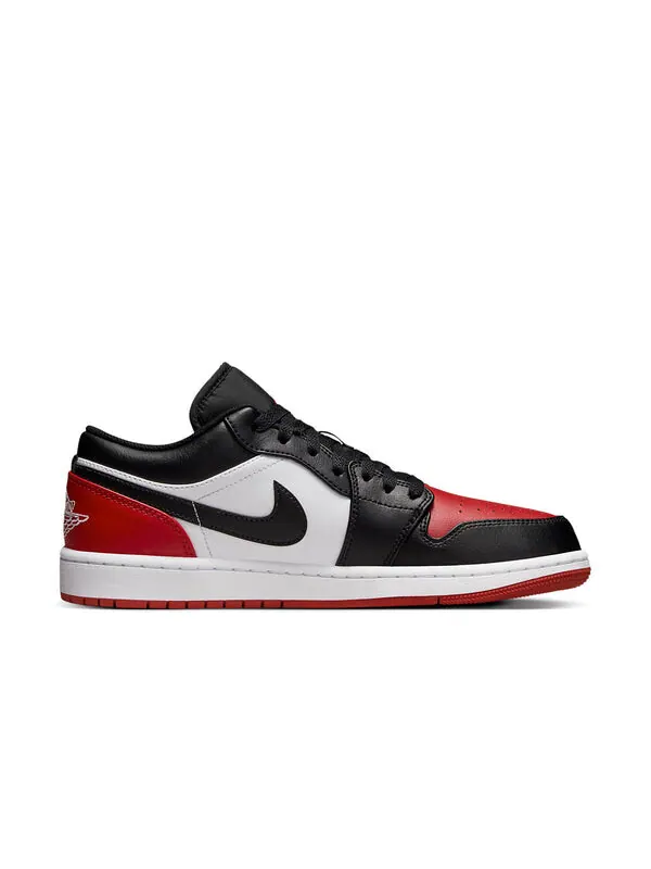 Кроссовки 1 низкие Air Jordan — изображение 2 из 4, белый/черный-красный
