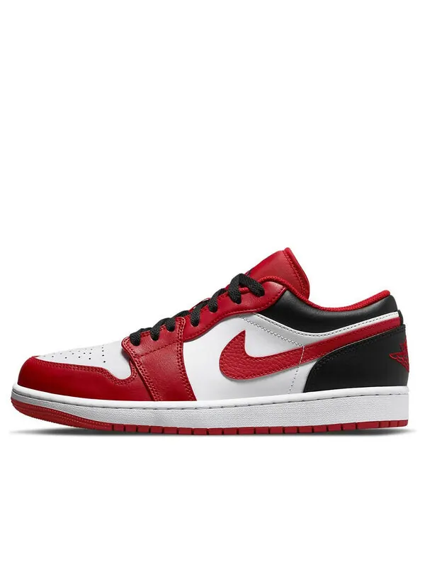 Кроссовки 1 низкие Air Jordan — изображение 1 из 4, красный/белый/черный