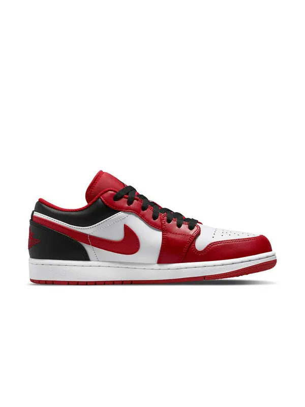 Кроссовки 1 низкие Air Jordan — изображение 2 из 4, красный/белый/черный