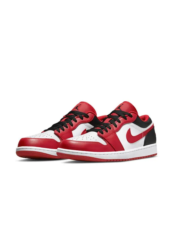 Кроссовки 1 низкие Air Jordan — изображение 3 из 4, красный/белый/черный